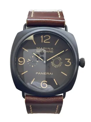 Panerai Radiomir Composite Marina Militaire PAM00339 Black Dial Hand Wind Men's Watch