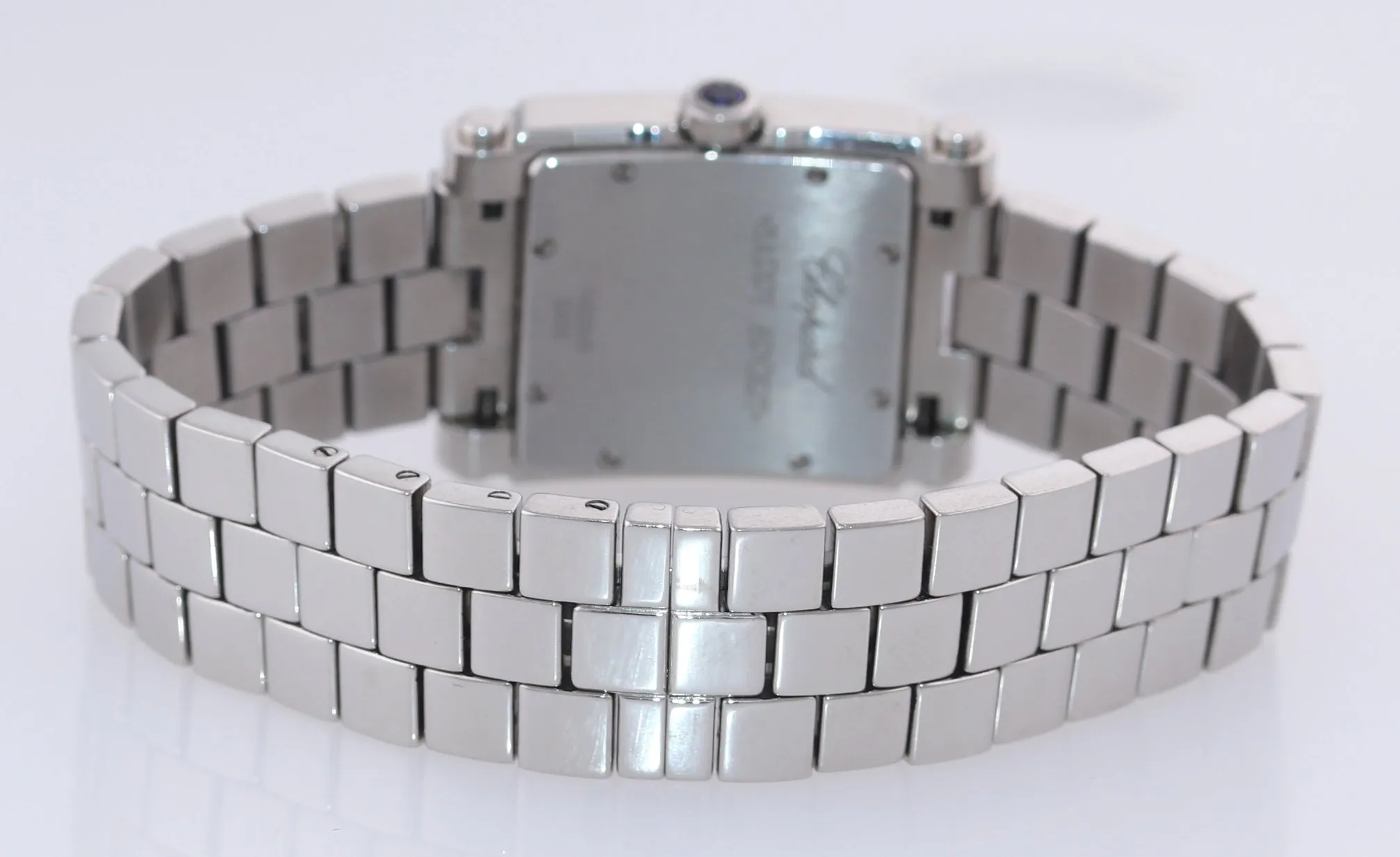 PAPERS Ladies Chopard Happy Sport 7 Diamond 278496-3001 30mm Quartz MOP Watch