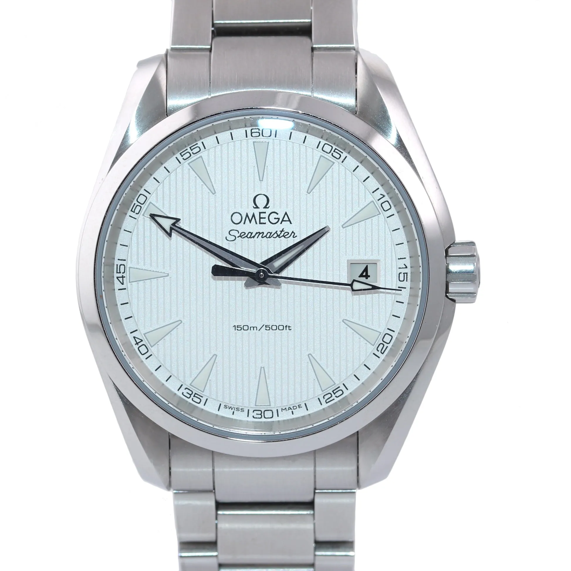 PAPERS Omega Seamaster Aqua Terra White Olympics 522.10.39.60.02.001 Watch Box