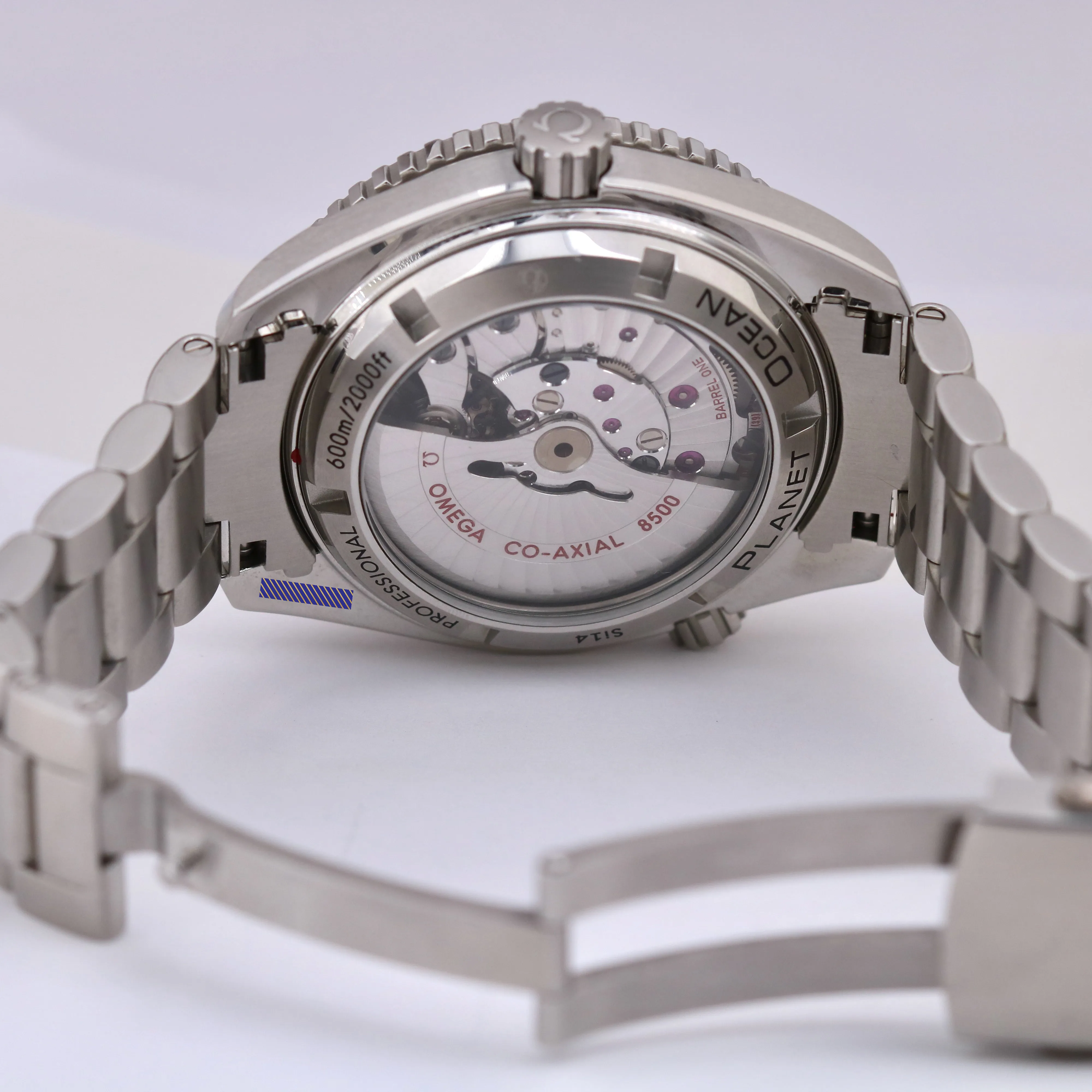 PAPERS OMEGA Seamaster Planet Ocean 600M WHITE 232.30.42.21.04.001 42mm B P