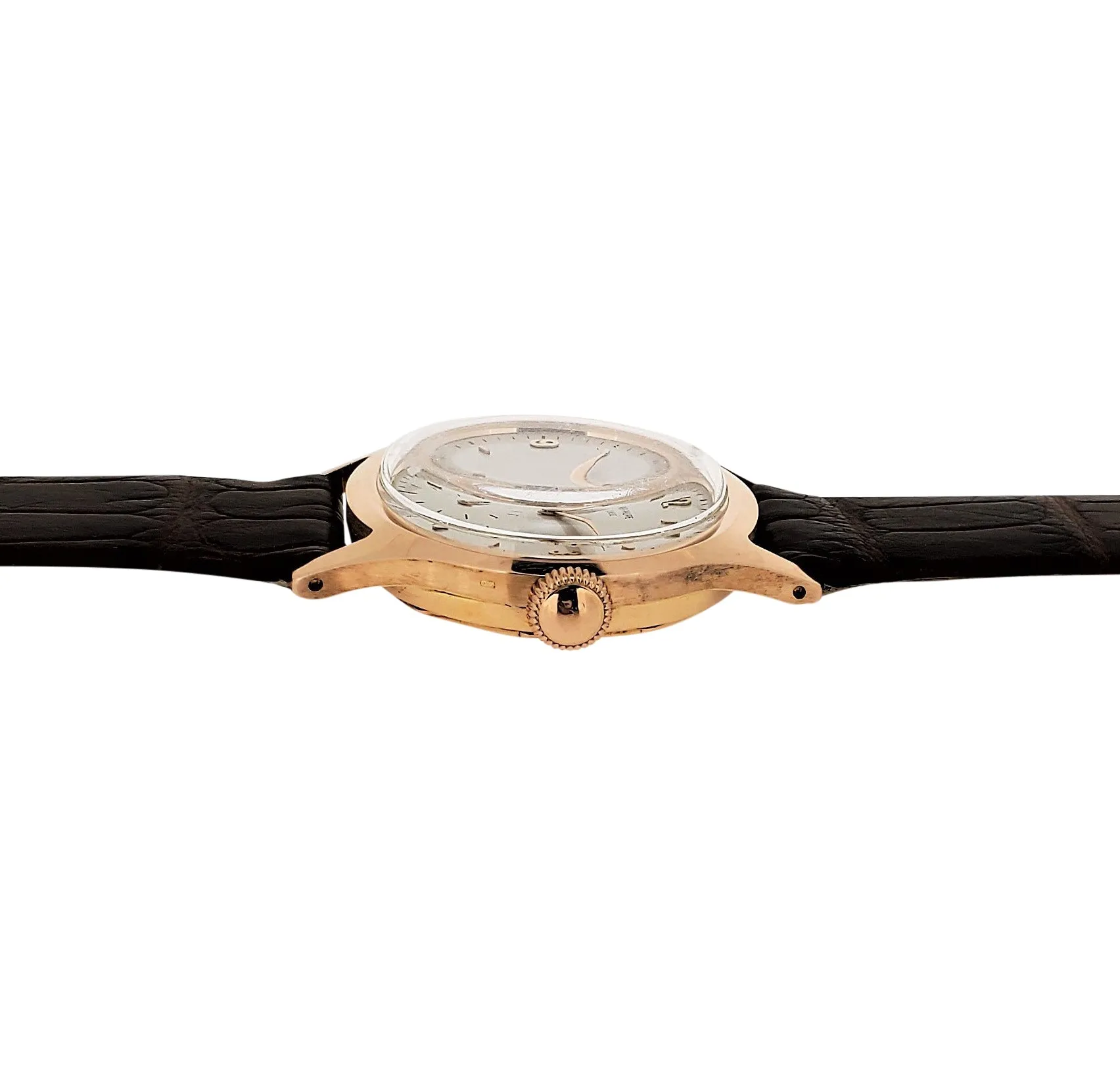 Patek Philippe 565R Vintage Water Restitant Calatrava Rose Gold Watch Circa 1949