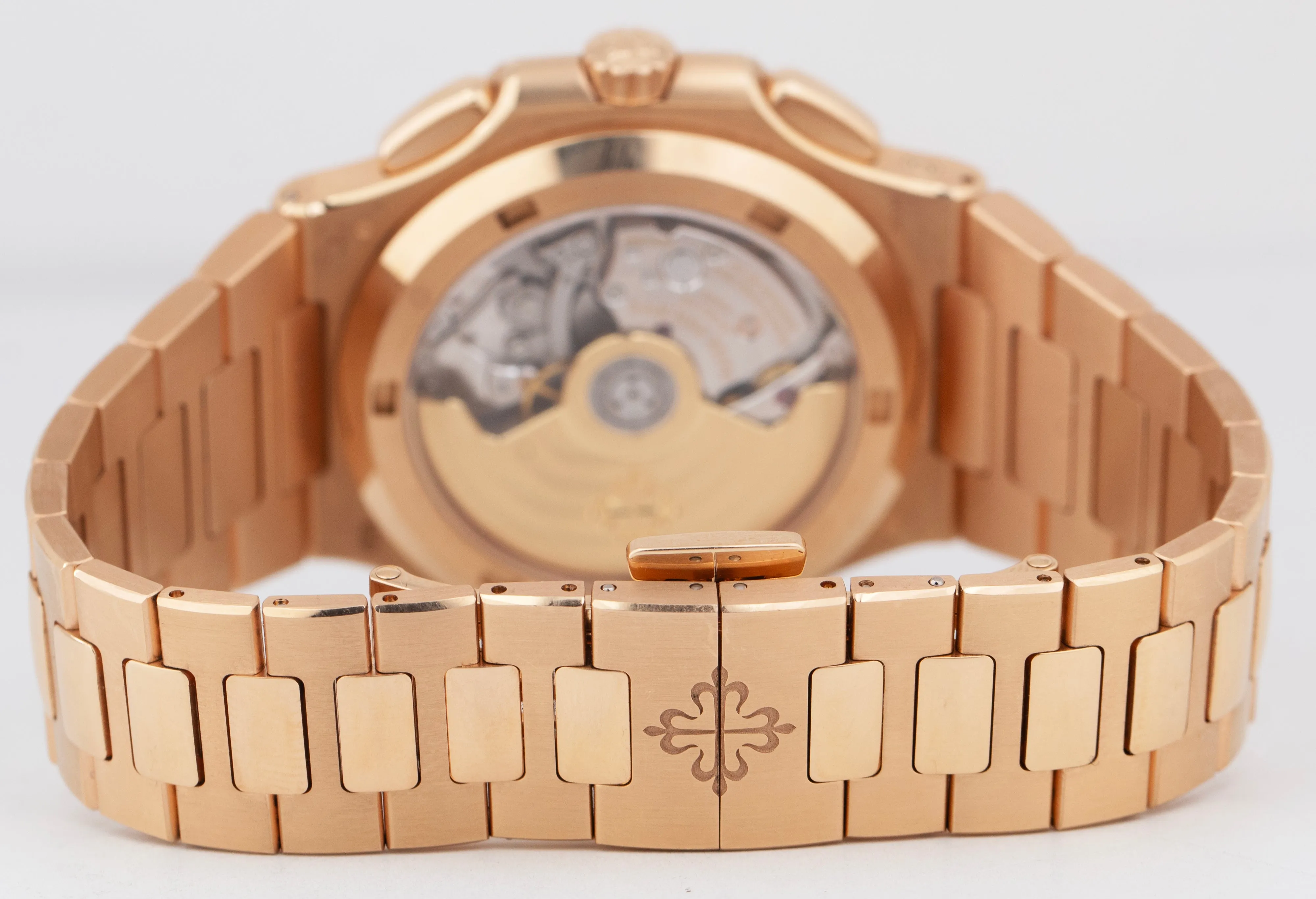 Patek Philippe Nautilus 40.5mm Rose Gold Travel Time Chronograph 5990/1R-001 B P