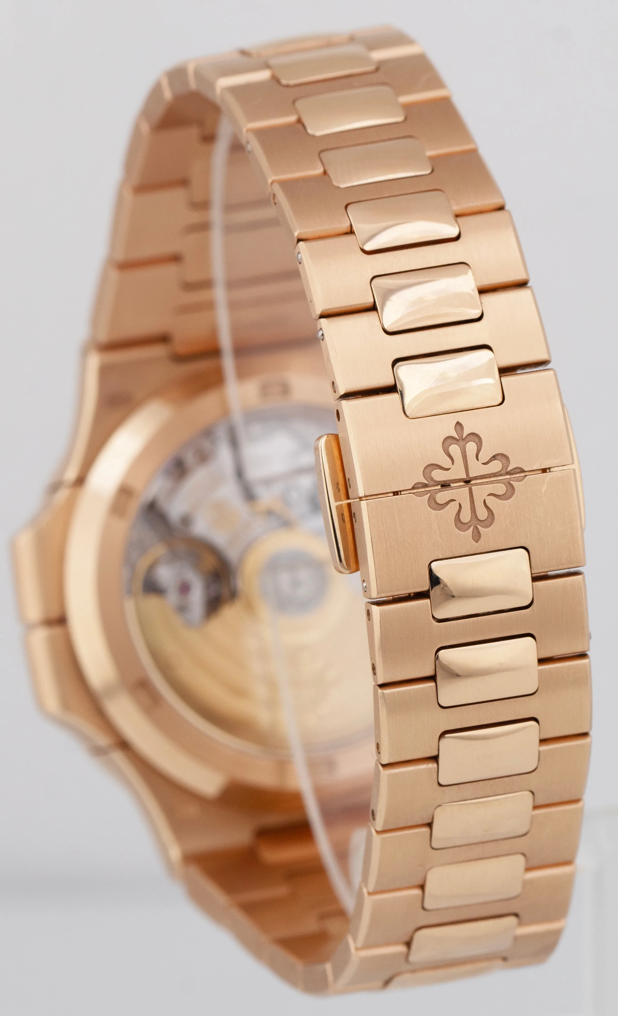 Patek Philippe Nautilus 40.5mm Rose Gold Travel Time Chronograph 5990/1R-001 B P