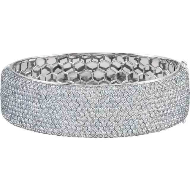 Pav Bangle Bracelet