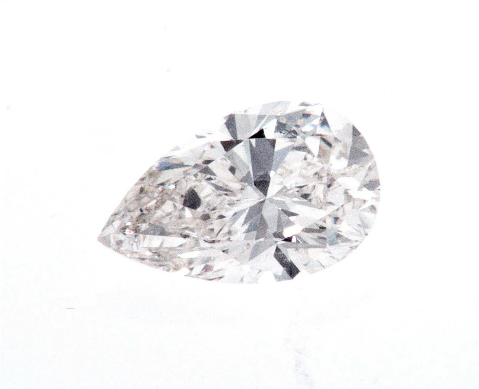 Pear Cut Natural Loose Diamond 0.70 Carat J Color VVS2 Clarity GIA Certified