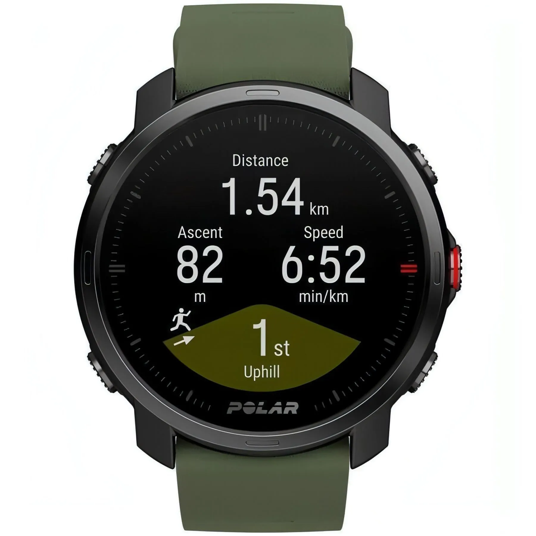 Polar Grit X Outdoor GPS Multisport Watch - Green