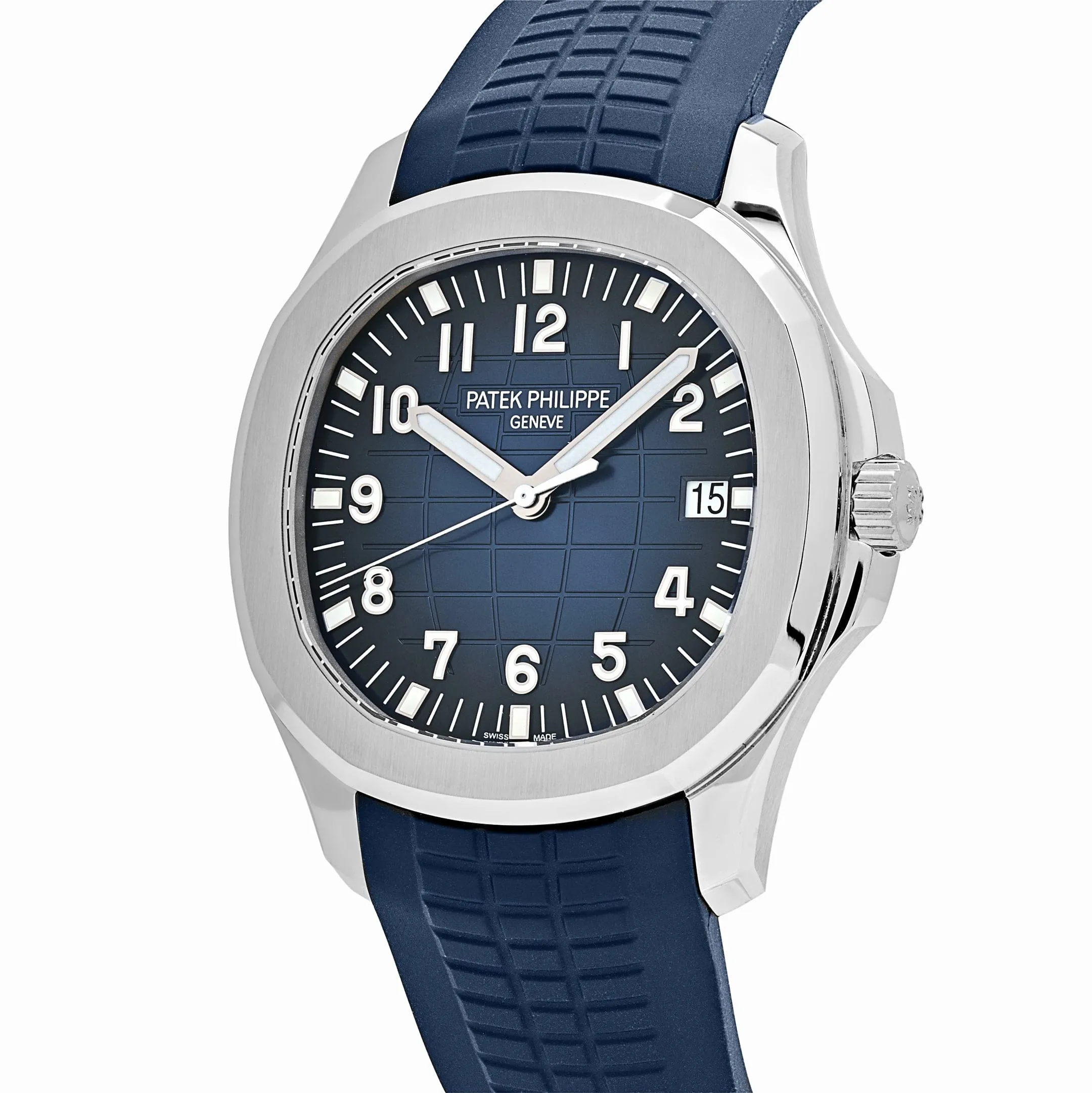 PP Luxury Watches Aquanaut 5168G-001 White Gold Blue Dial (2024)