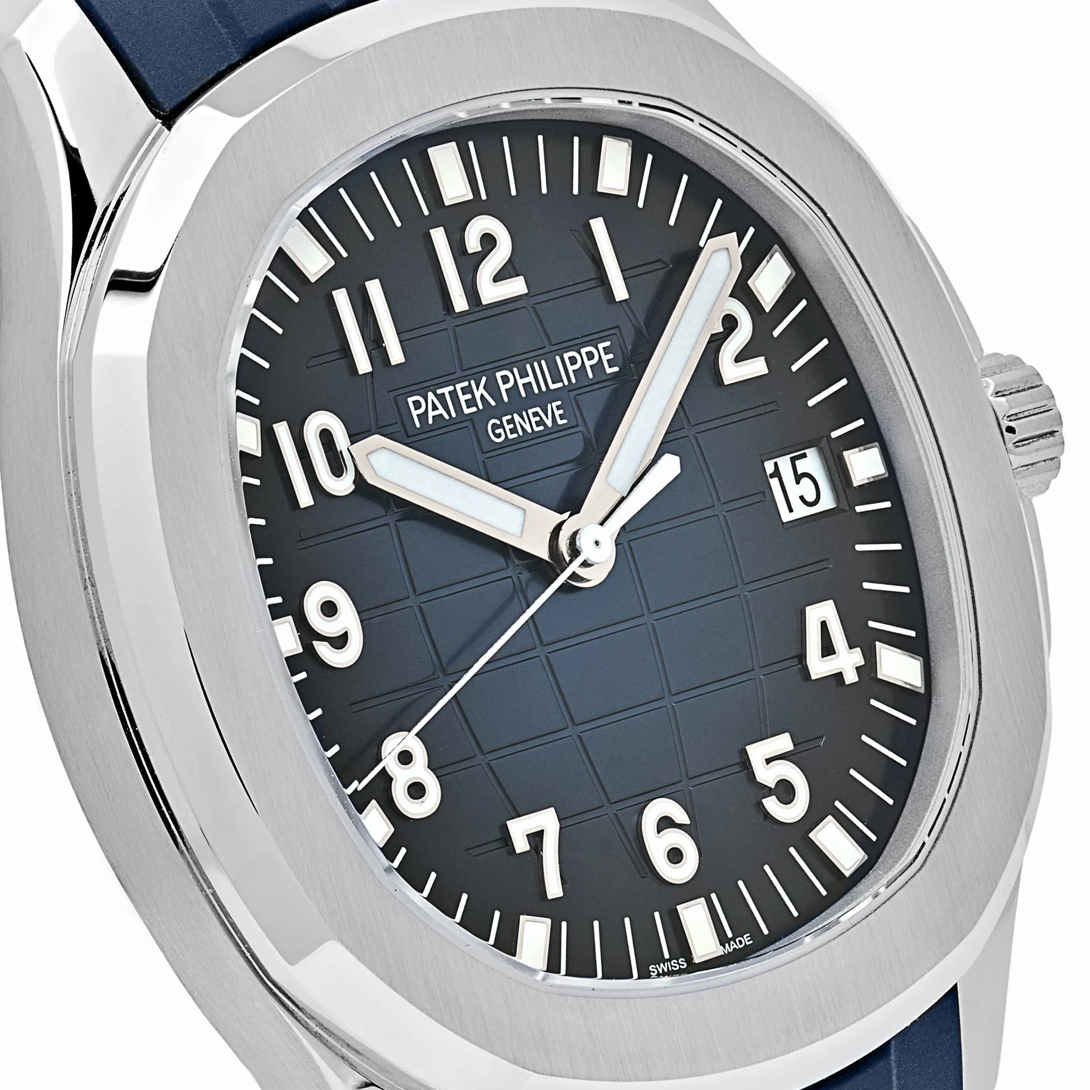 PP Luxury Watches Aquanaut 5168G-001 White Gold Blue Dial (2024)