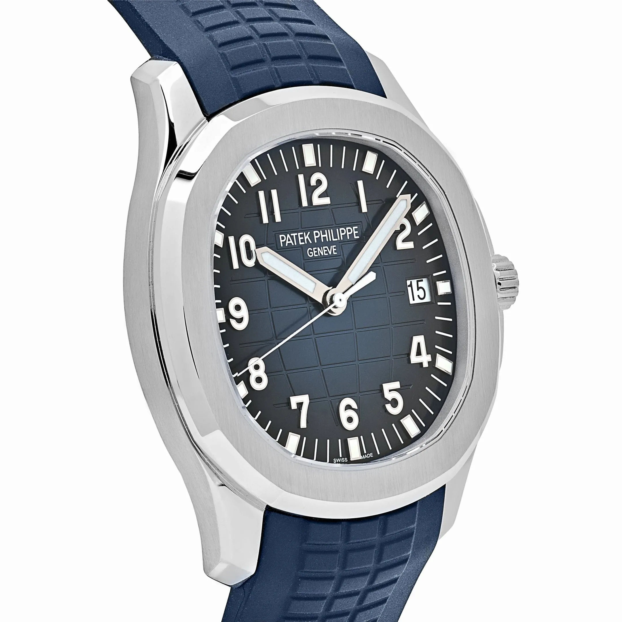 PP Luxury Watches Aquanaut 5168G-001 White Gold Blue Dial (2024)