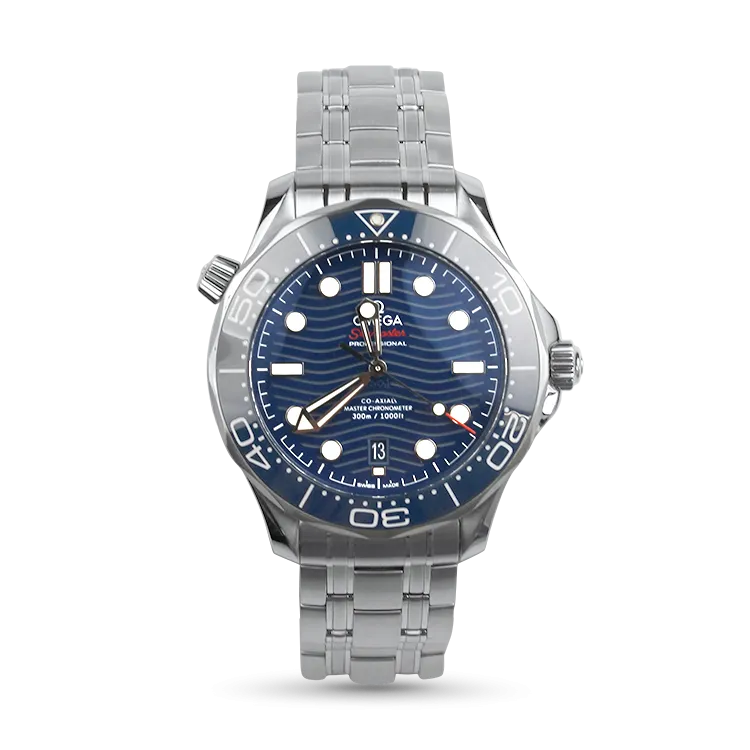 Pre-Owned Omega Stainless Steel Seamaster Diver 300M