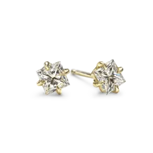 Princess Cut Diamond Studs
