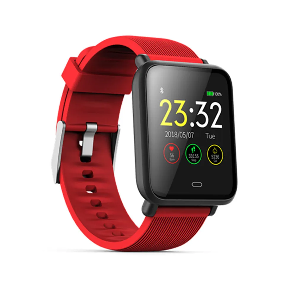 Q9 Sport Smart Watches Android Watch Women Men Waterproof Smart watch With Heart Rate Blood Pressure Smartwatch For IOS phone