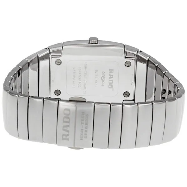 Rado Sintra Silver Dial Platinum Ceramic Ladies Watch R13721102