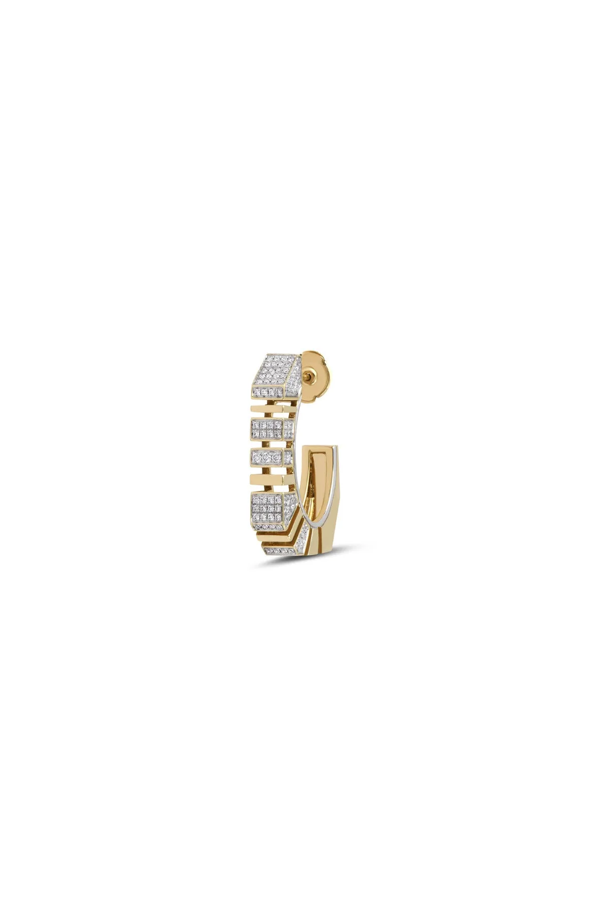 RAINBOW K | BOLD PAVE DIAMOND EARRING