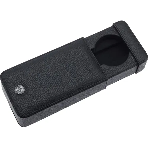 Rapport - Berkeley Single Watch Slipcase in Black Leather | D160
