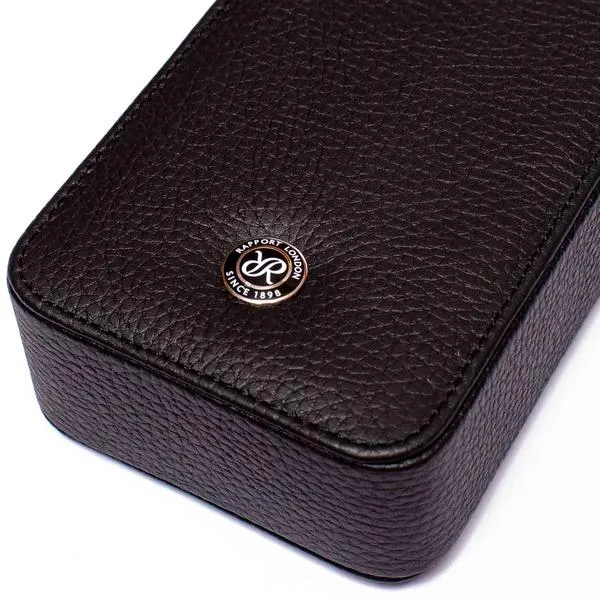 Rapport - Berkeley Single Watch Slipcase in Black Leather | D160