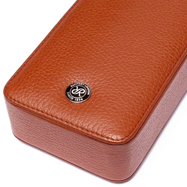 Rapport - Berkeley Single Watch Slipcase in Brown Leather | D161