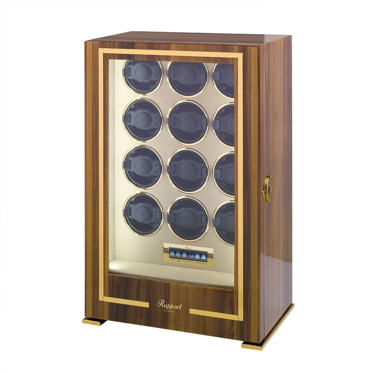 Rapport - Paramount 12-Unit Watch Winder in Walnut | W312