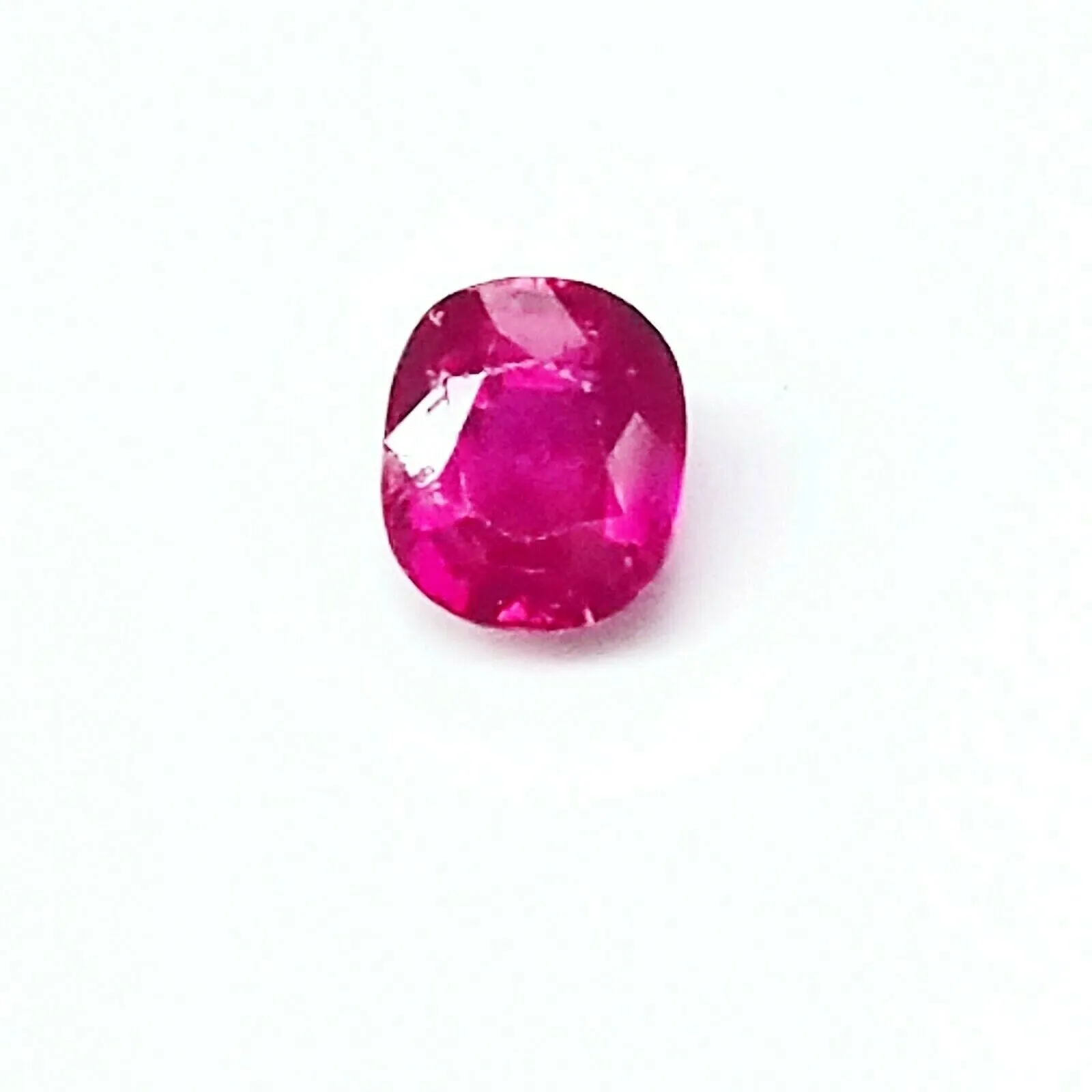 Rare Red Ruby Loose Oval Cut 0.95 CT Beautiful Natural Transparent AGL Certified