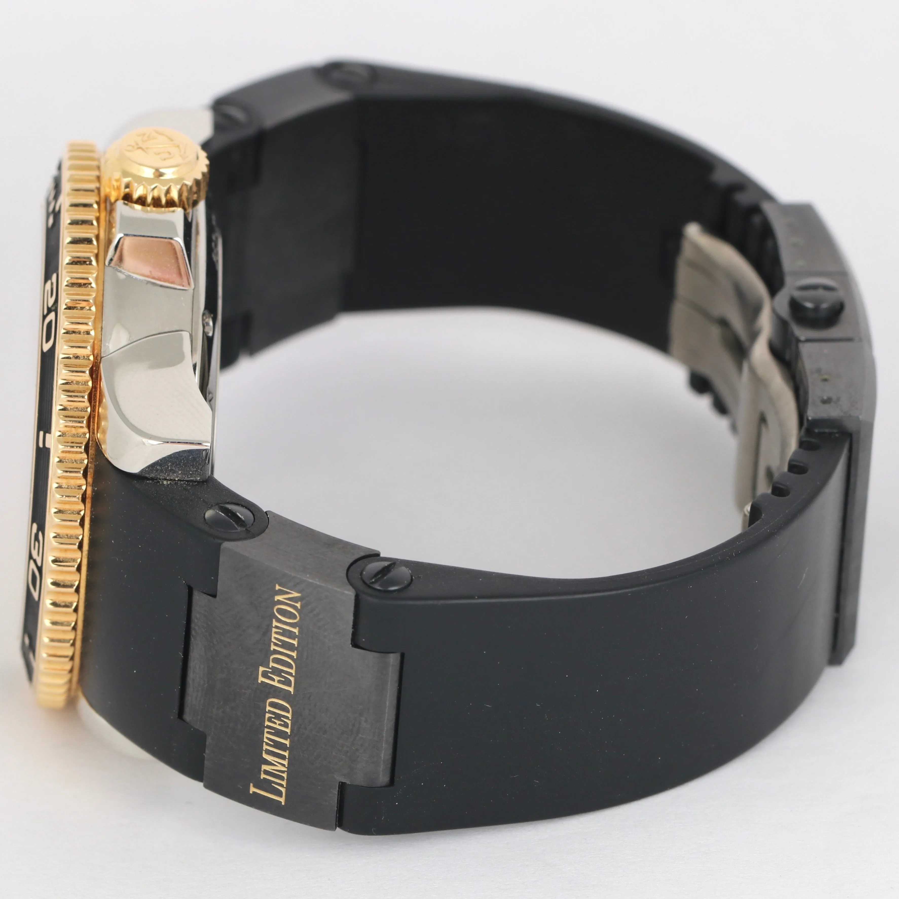 RARE Ulysse Nardin Maxi Marine Two-Tone Diver 18K Gold Stainless 42.7mm 263-33