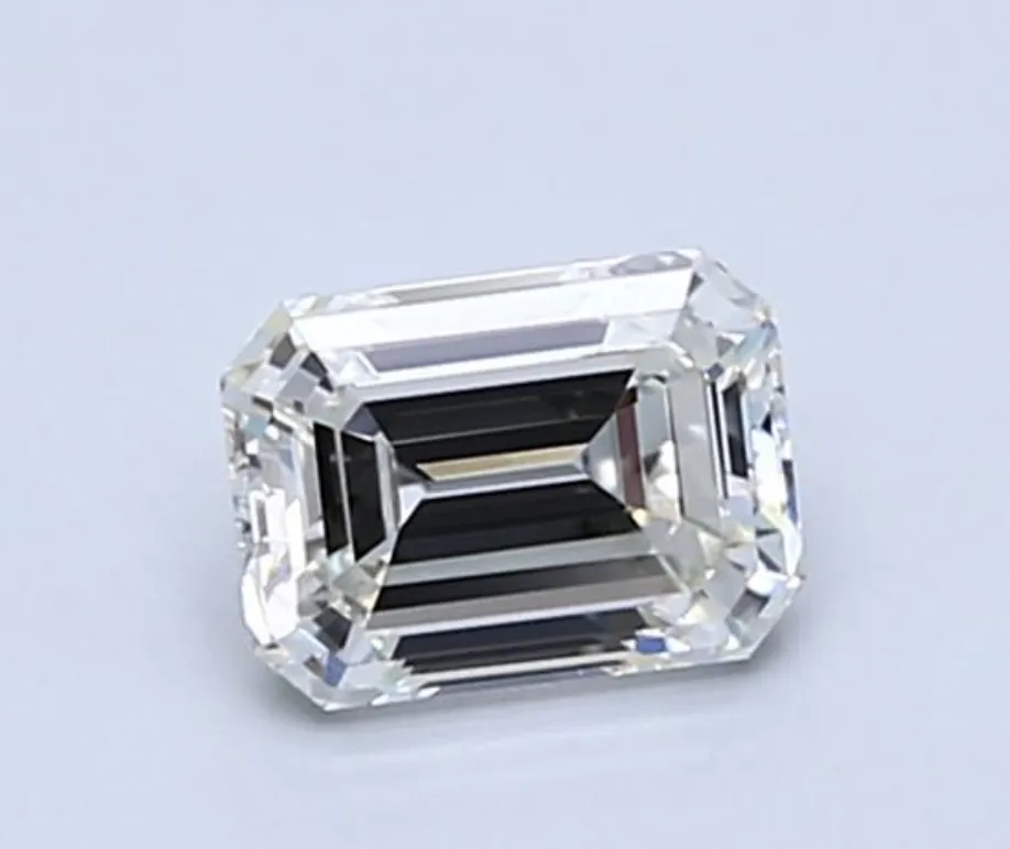 Real Diamond 1.25CT Natural Loose Emerald Cut N Color VVS2 Clarity GIA Certified