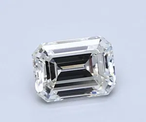 Real Diamond 1.25CT Natural Loose Emerald Cut N Color VVS2 Clarity GIA Certified