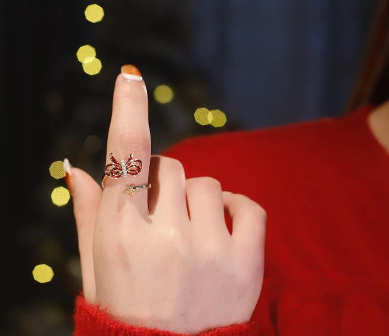 Red Bow Ring