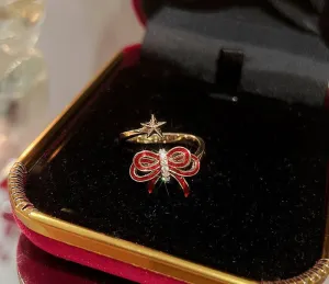 Red Bow Ring