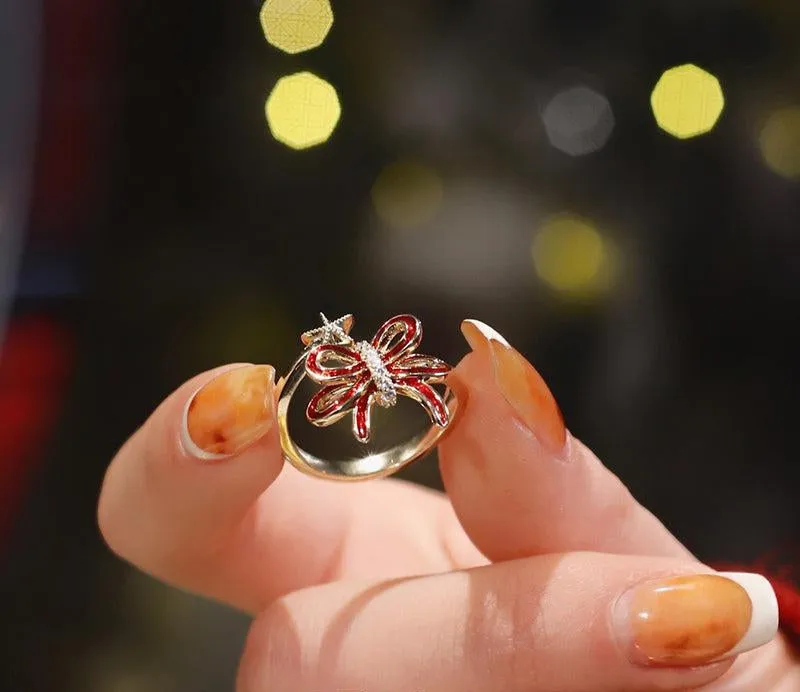 Red Bow Ring