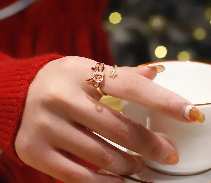 Red Bow Ring