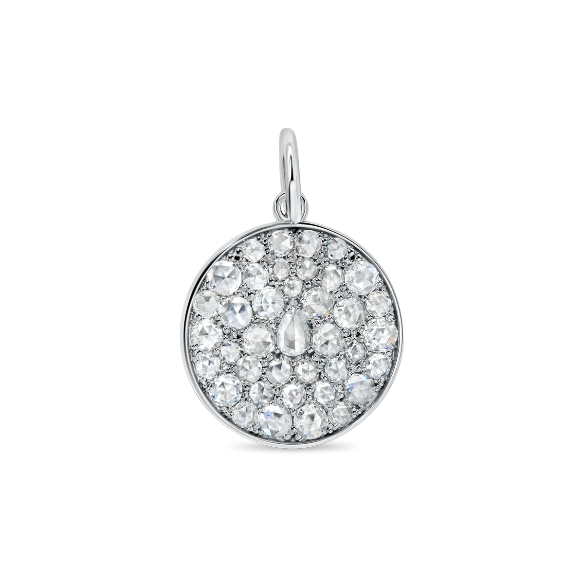 Refractions Rose Cut Diamond Pendant