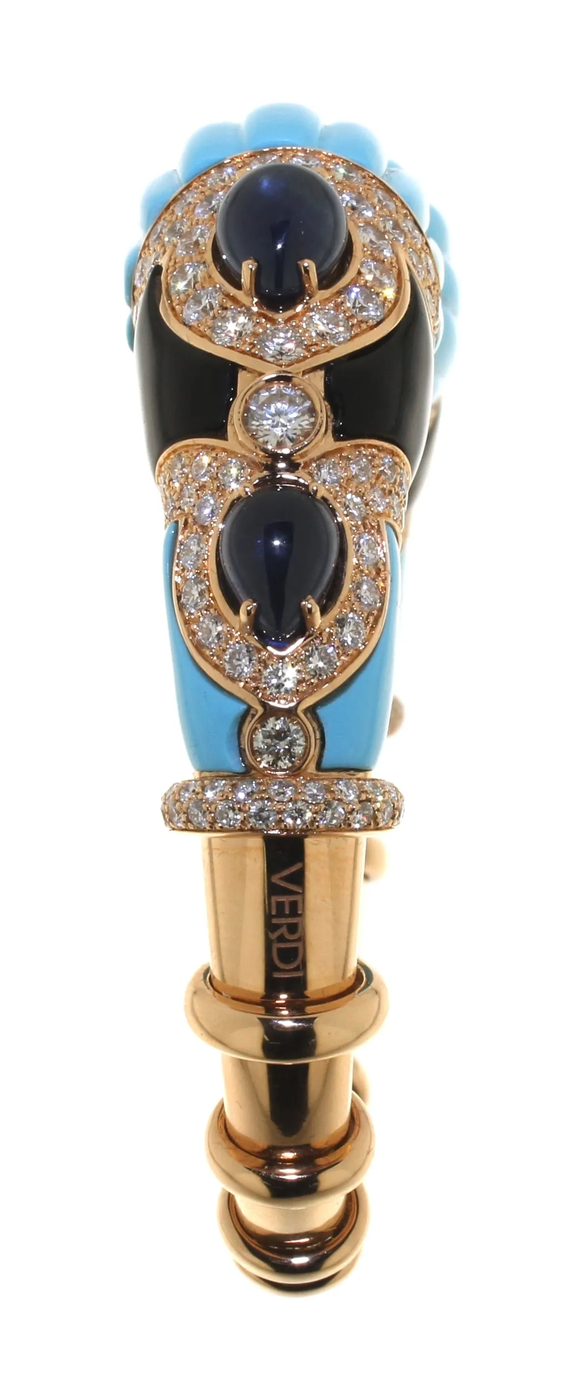 Rock'n'Roll Rose Gold Bangle