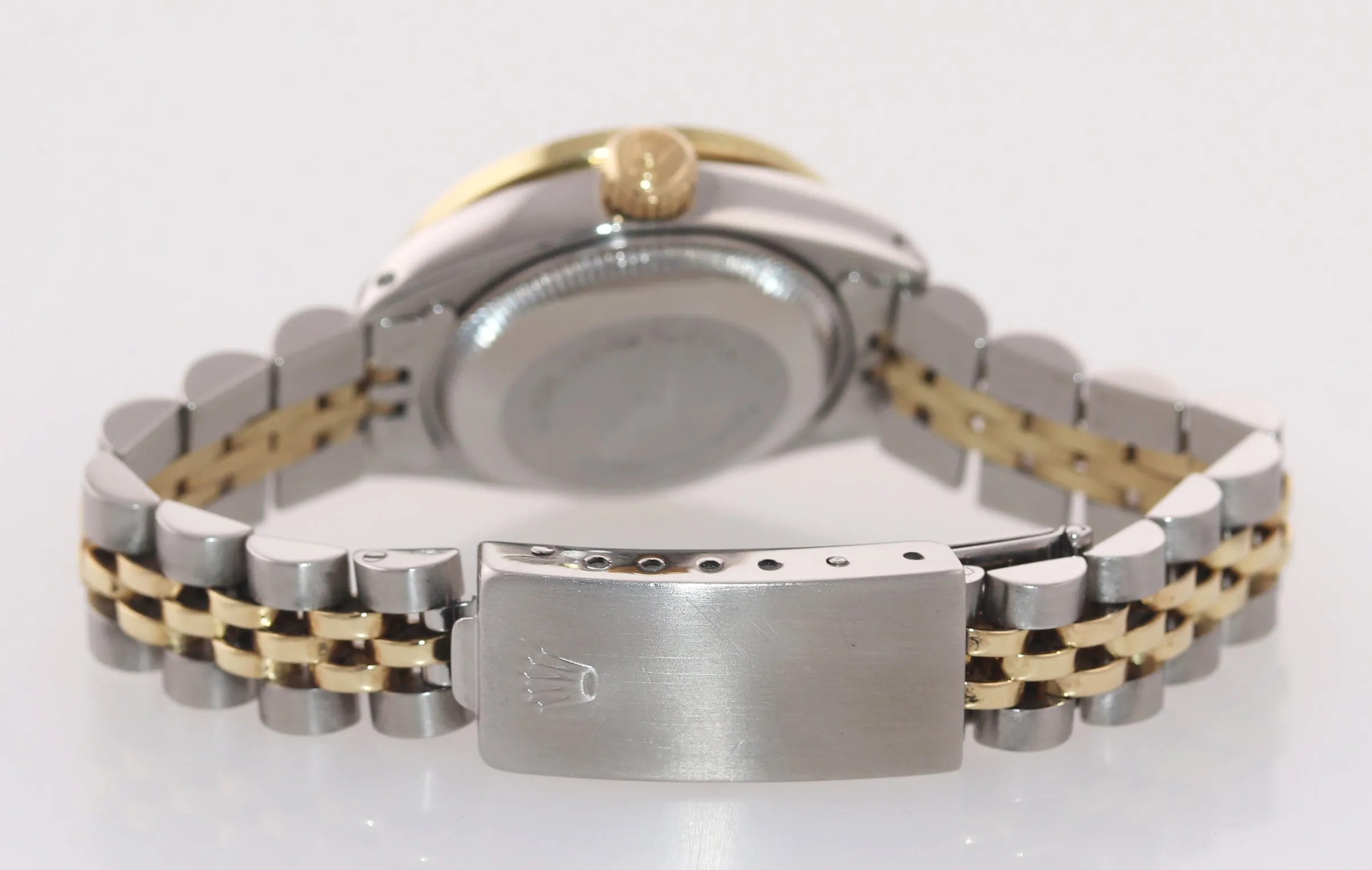 Rolex 6917 Two Tone 18k Gold 26mm mother of pearl diamond Bezel Jubilee Watch Box