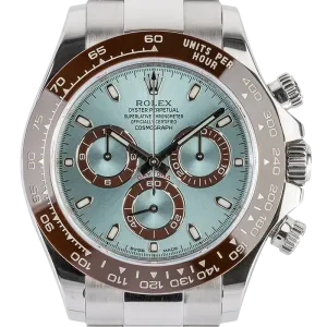 Rolex Cosmograph Daytona Platinum Ice Blue/Index 116506