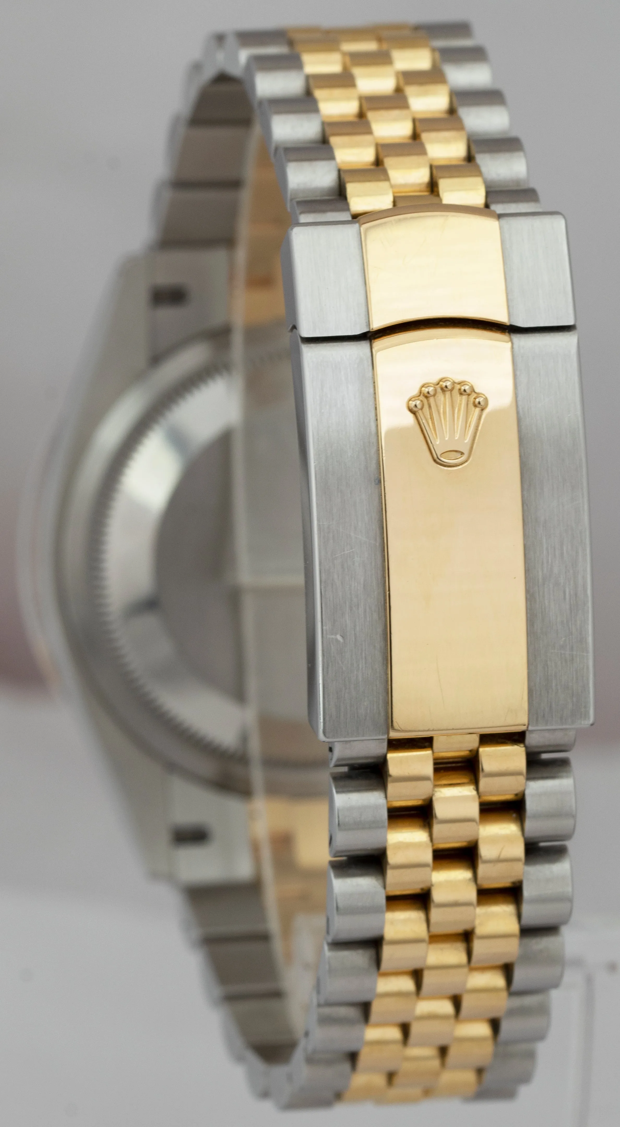 Rolex DateJust 36 Jubilee Champagne 18K Gold Steel Two-Tone Watch 126233 B P