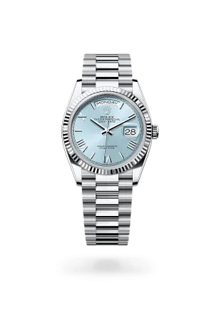 Rolex Day-Date 36 in Platinum, M128236-0018 | Walters & Hogsett