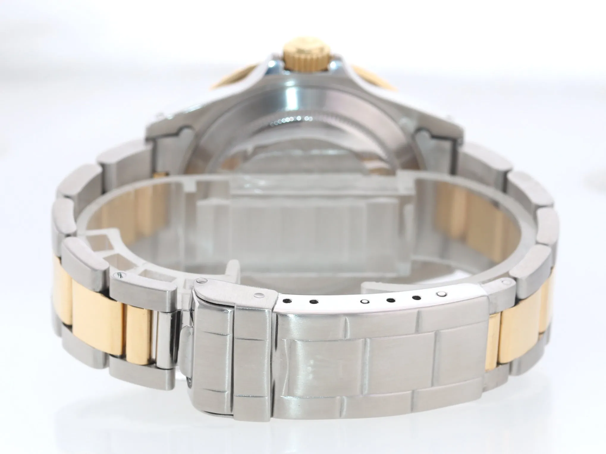 Rolex Submariner 16613 Two Tone Steel 18k Yellow Gold Blue Dial 40mm Dive Watch