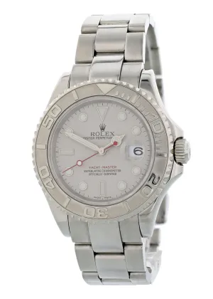 Rolex Yacht-Master 16622 Platinum Bezel Mens Watch