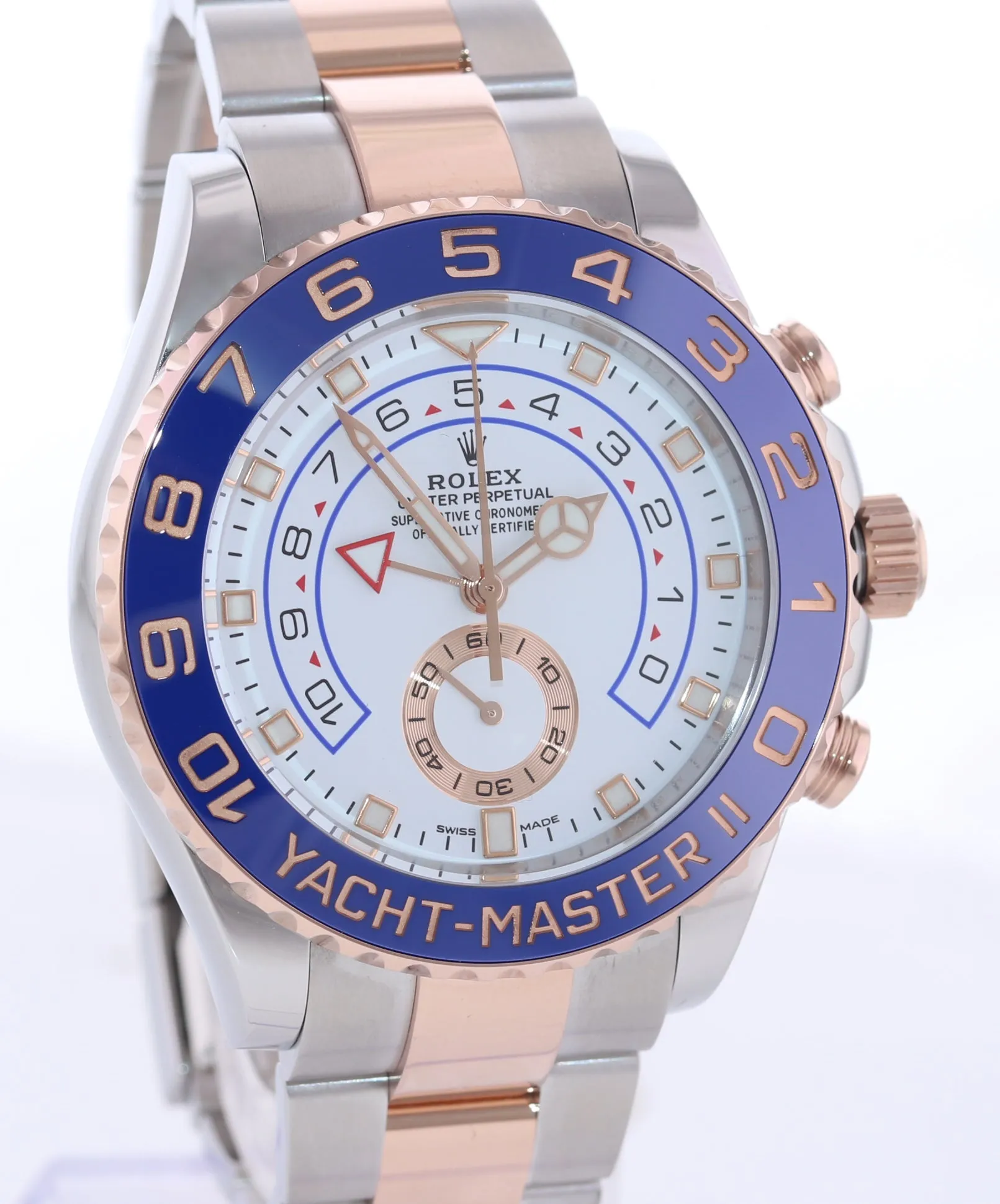 Rolex Yacht-Master II 116681 Steel Everose Gold 44mm two Tone Watch Box