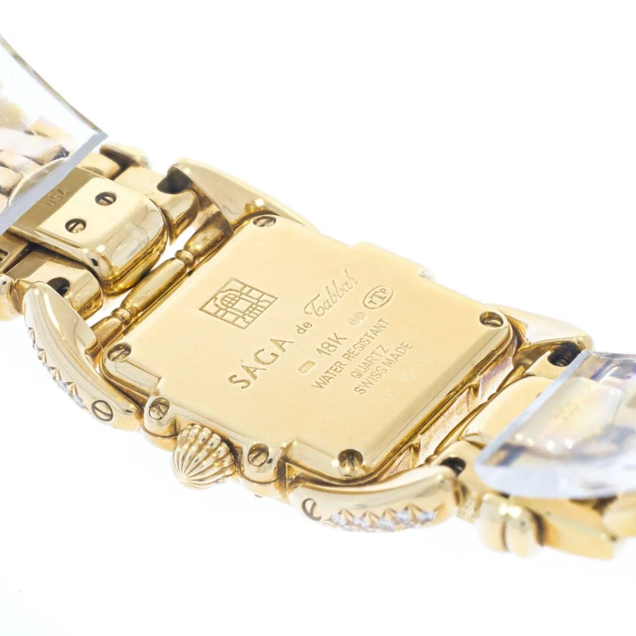 Saga Watch 18K Yellow Gold