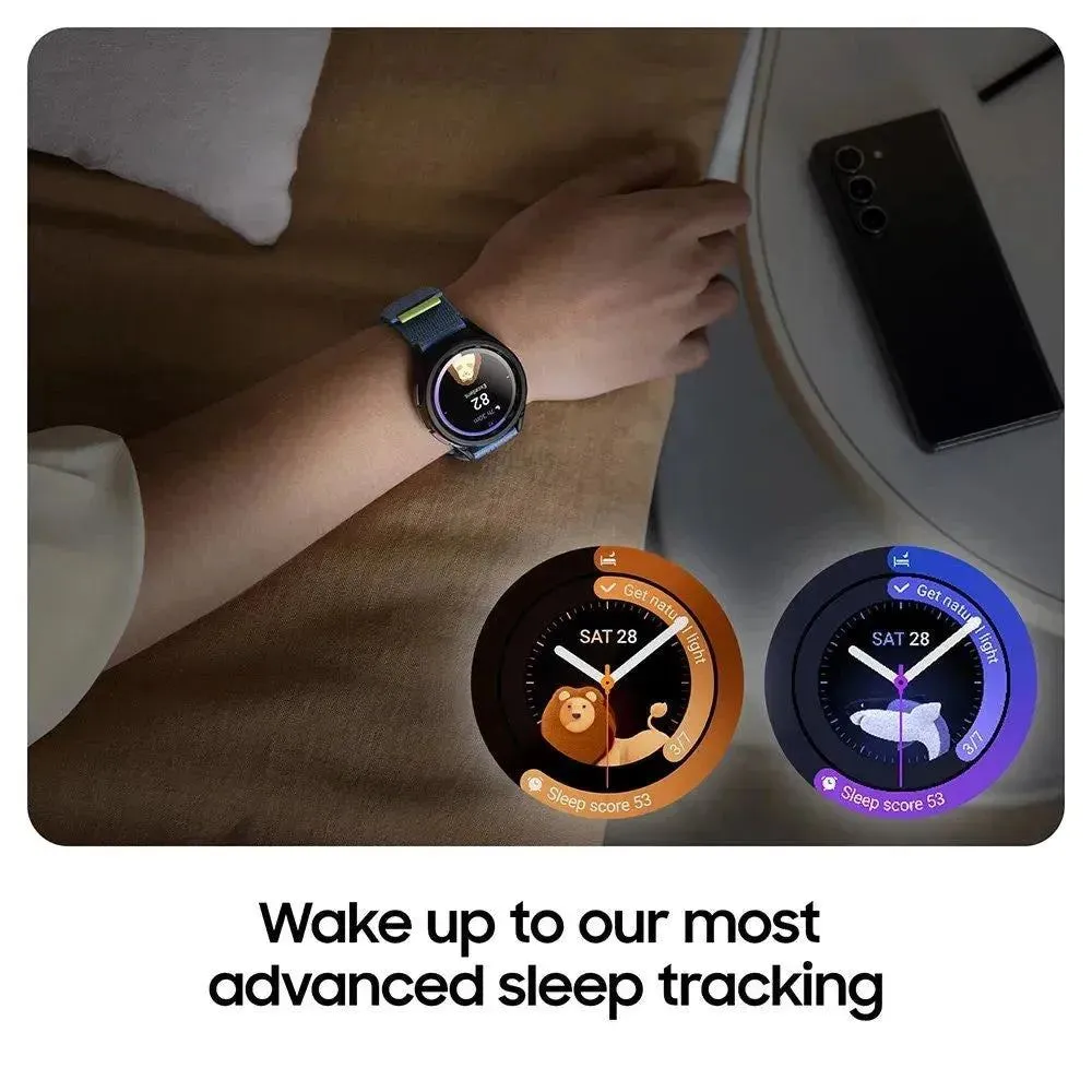 Samsung Galaxy Watch 6 Classic Smartwatch, Super AMOLED Display, Blood Pressure Measurement, Fitness Watch for Galaxy A54, New
