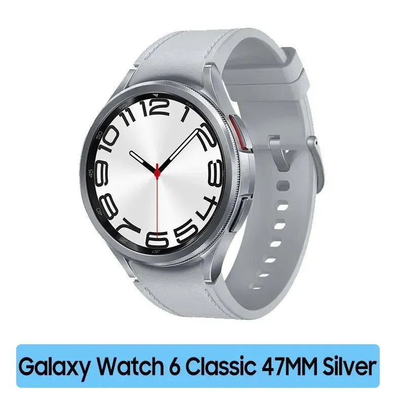Samsung Galaxy Watch 6 Classic Smartwatch, Super AMOLED Display, Blood Pressure Measurement, Fitness Watch for Galaxy A54, New