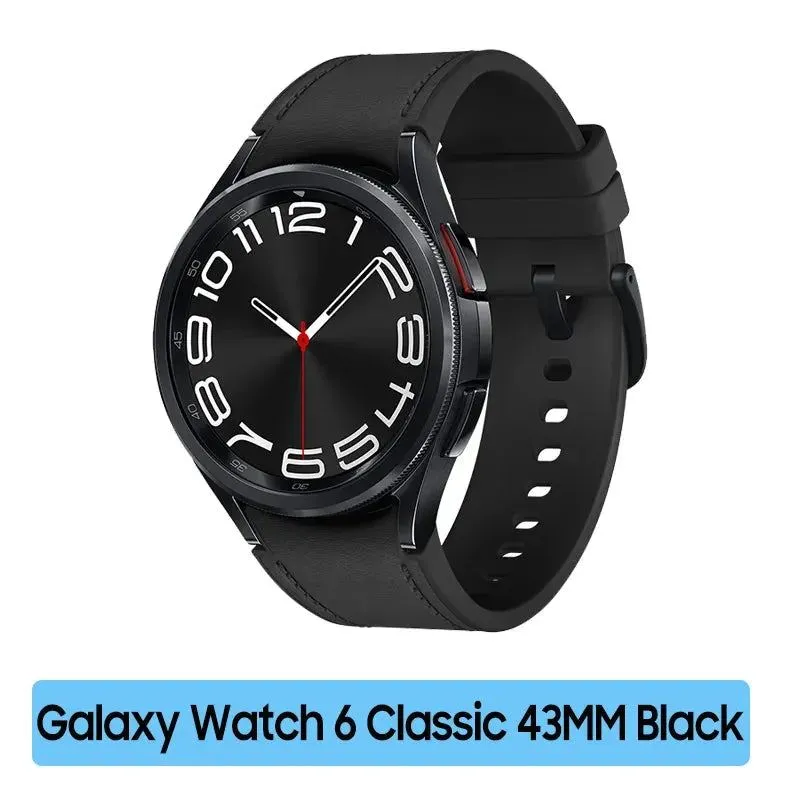 Samsung Galaxy Watch 6 Classic Smartwatch, Super AMOLED Display, Blood Pressure Measurement, Fitness Watch for Galaxy A54, New