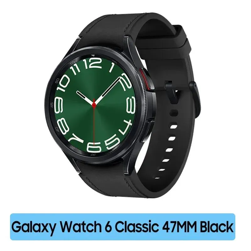 Samsung Galaxy Watch 6 Classic Smartwatch, Super AMOLED Display, Blood Pressure Measurement, Fitness Watch for Galaxy A54, New