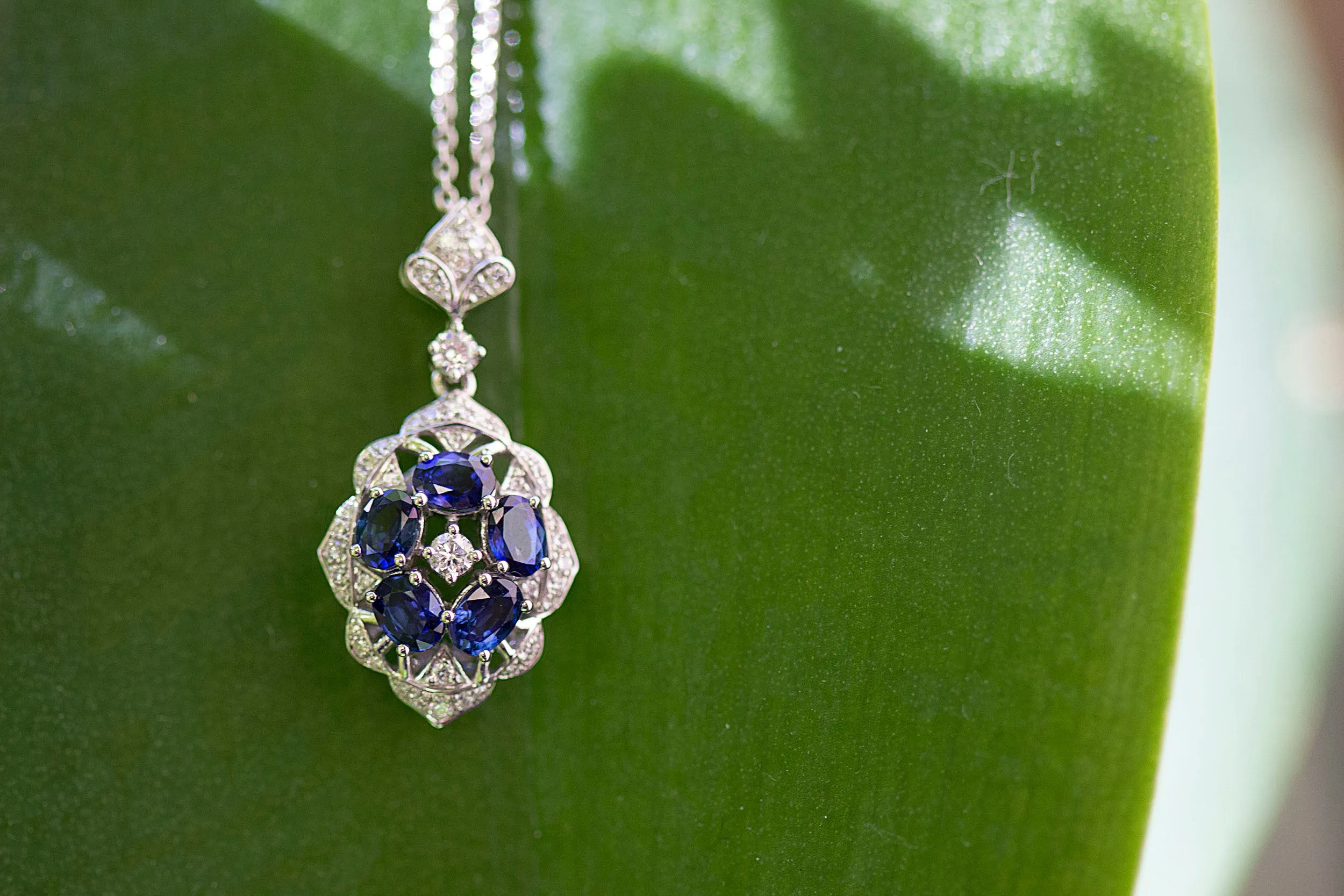 Sapphire Pendant