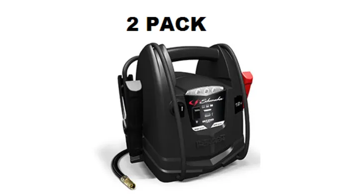 Schumacher Emergency Car Jump Starter & Air Compressor - Ships Next Day!