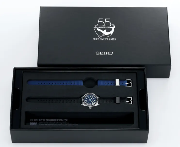 Seiko Prospex Automatic 200M Diver 55th Anniversary 1965 62MAS Limited Edition SBDX039