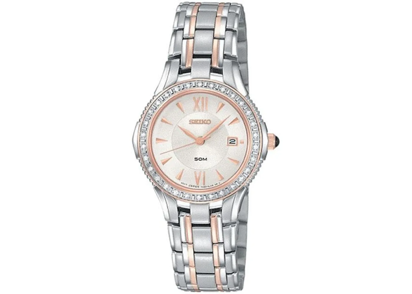Seiko Women's SXDA84 Le Grand Sport Diamond Watch