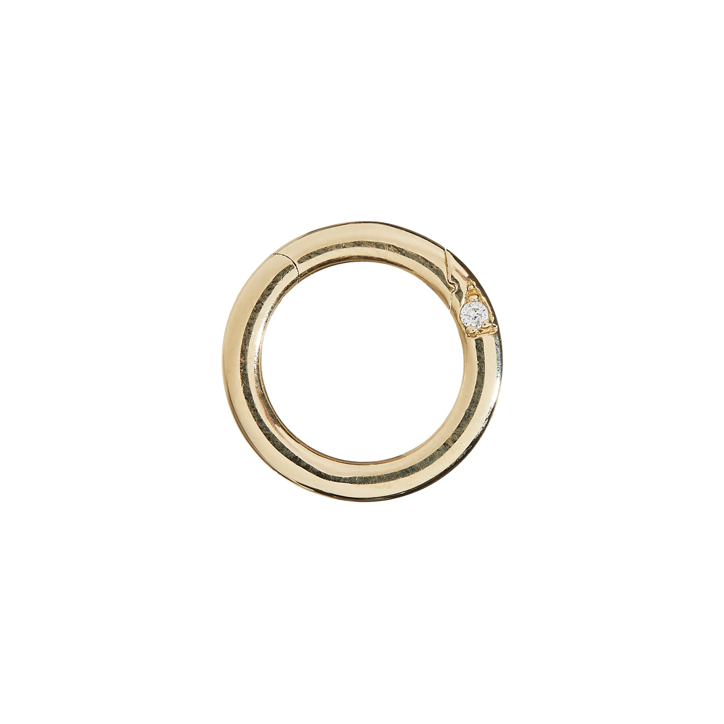 Single Diamond Charm Connector