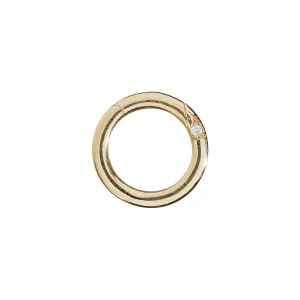Single Diamond Charm Connector